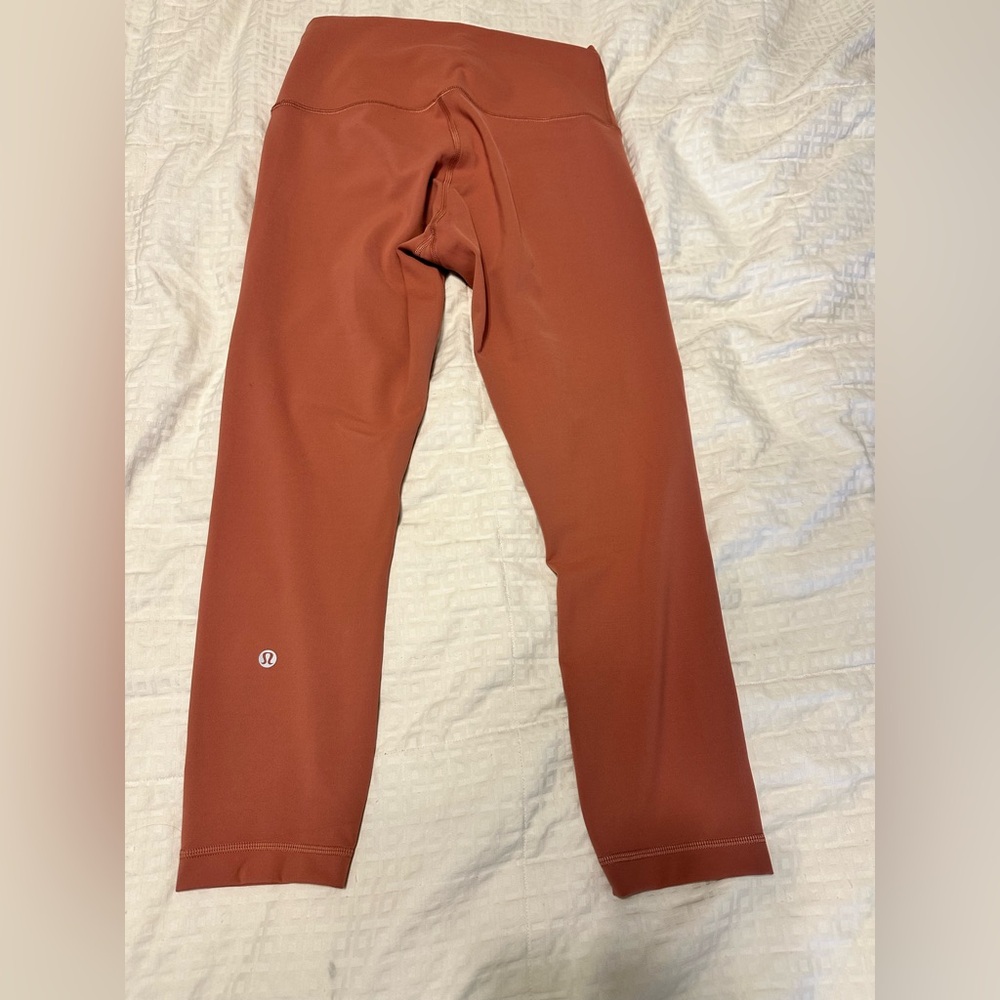lululemon athletica Rust Leggings
